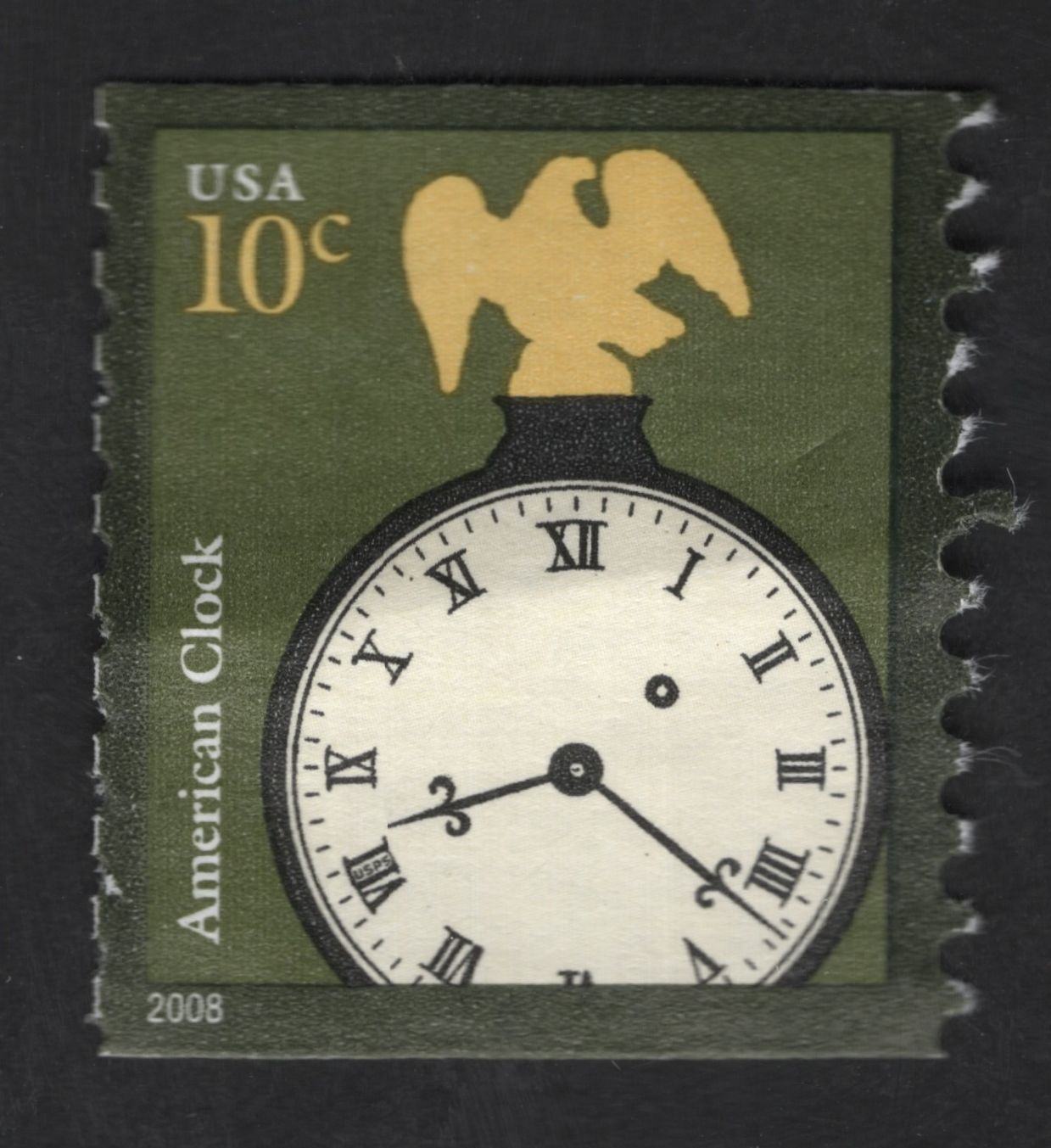 SCG13529 - American Clock – USA 10¢ Commemorative Stamp (2008)