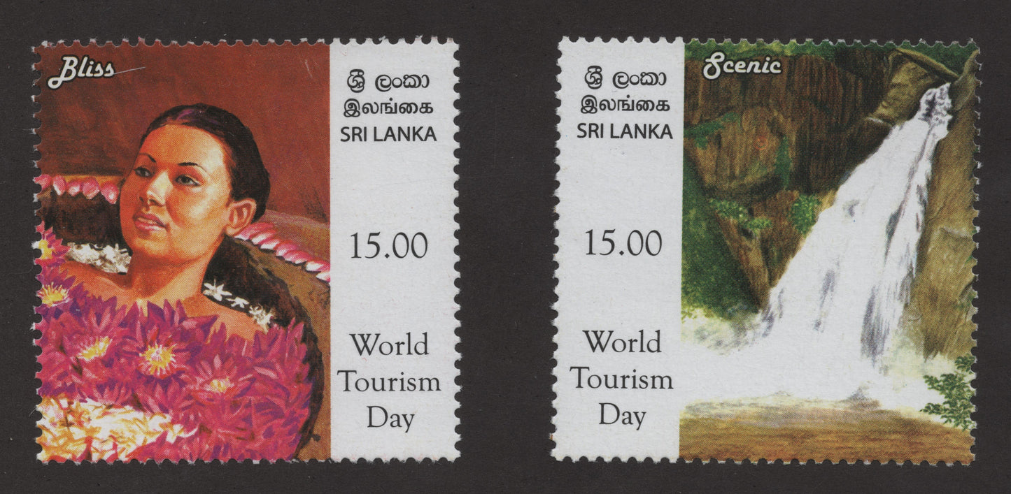 SCG154 Sri Lanka World Tourism Day Stamps – Bliss & Scenic Beauty