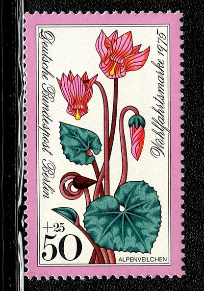 SCG104 Germany Wildflower Charity Stamp Set – 1980 Deutsche Bundespost