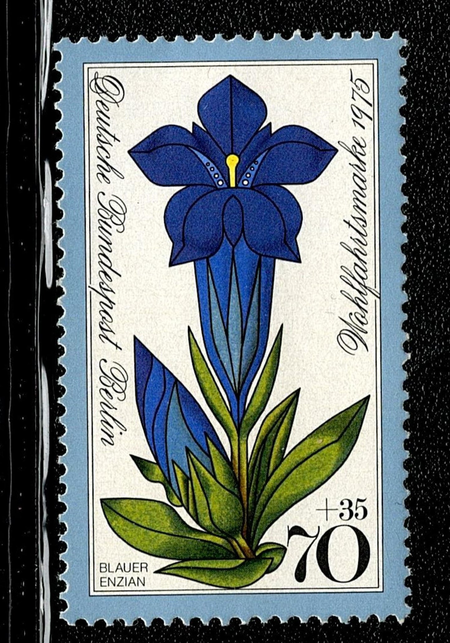 SCG104 Germany Wildflower Charity Stamp Set – 1980 Deutsche Bundespost