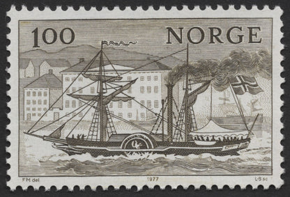 SCG515 - Norway 1977 Historic Ships Stamp Set – Steamships and Ferries