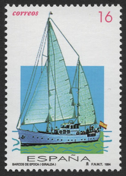 SCG516 - Spain 1994 Historic Ships Set – Giralda and Saltillo