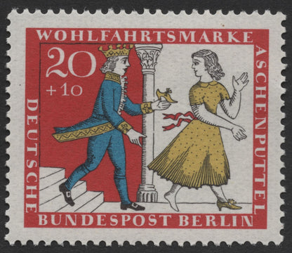 SCG517 - Germany Berlin 1962 Cinderella Fairy Tale Welfare Stamp Set