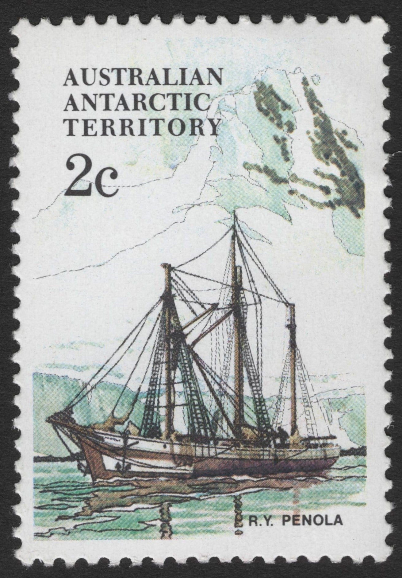 SCG11682 - R.Y. Penola Antarctic Exploration Stamp