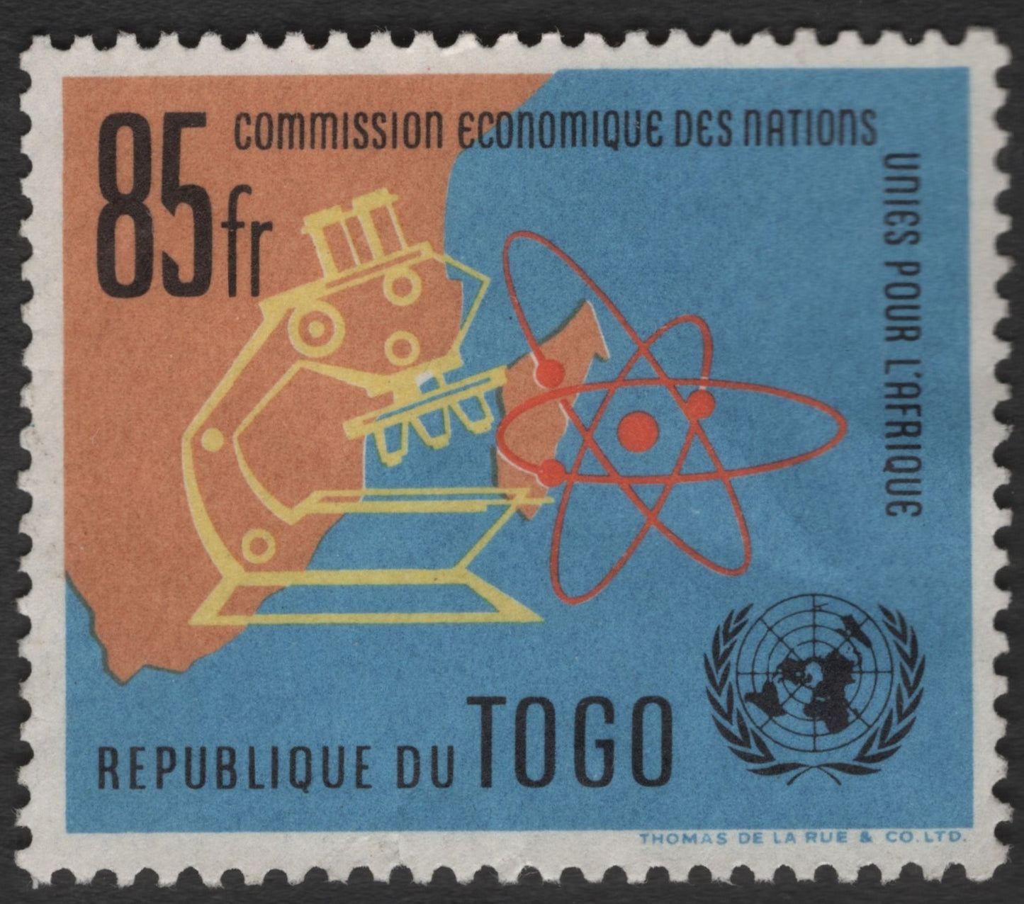 SCG11635 - Togo – 85fr United Nations Economic Commission for Africa (Industrial Science Theme)