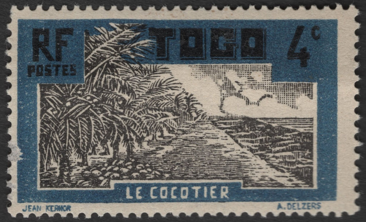 SCG11659 - Togo Coconut Palm Plantation – “Le Cocotier” (4c)