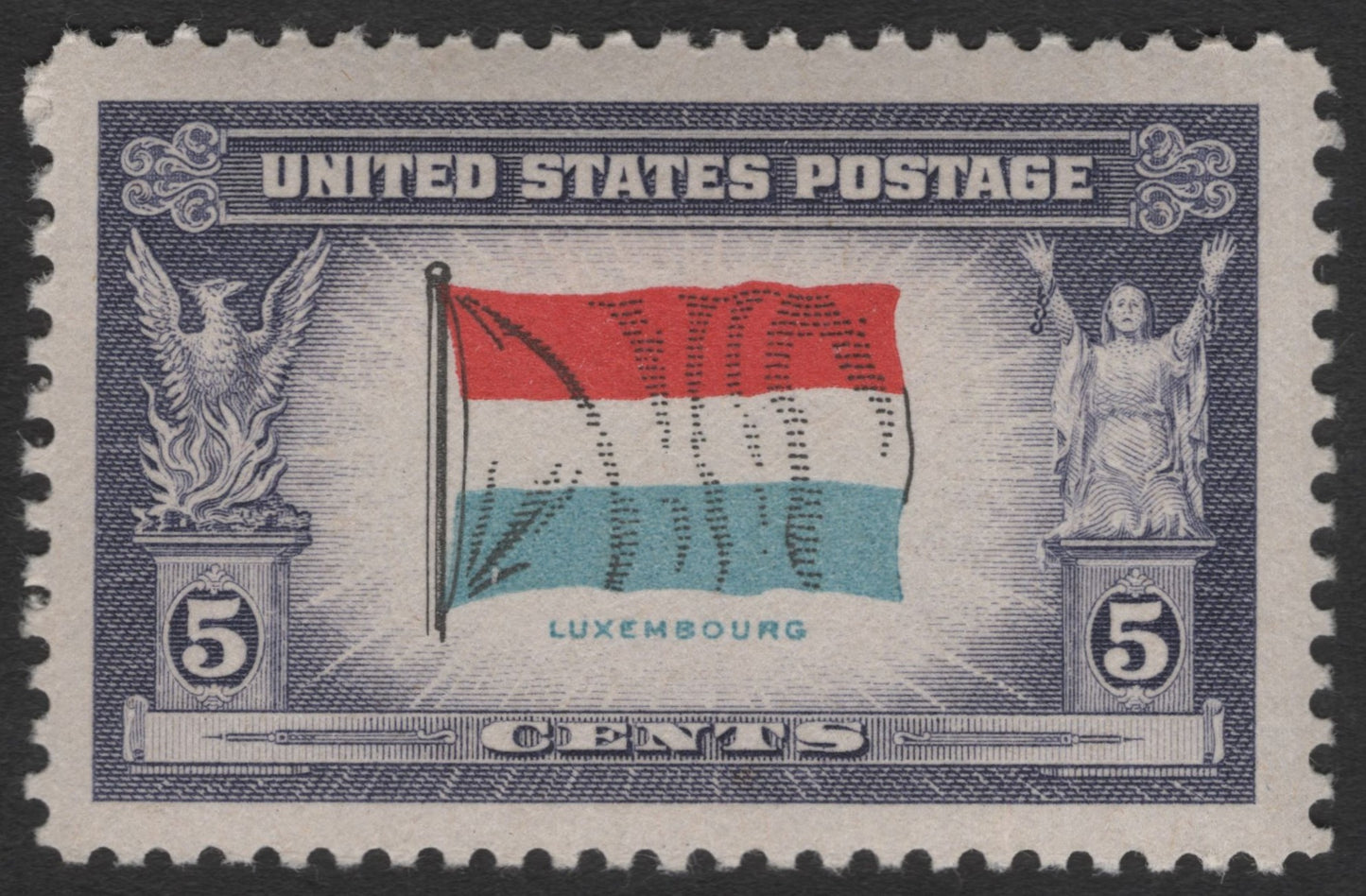 SCG11901 - Luxembourg Flag – U.S. Flag Series (5 Cents)