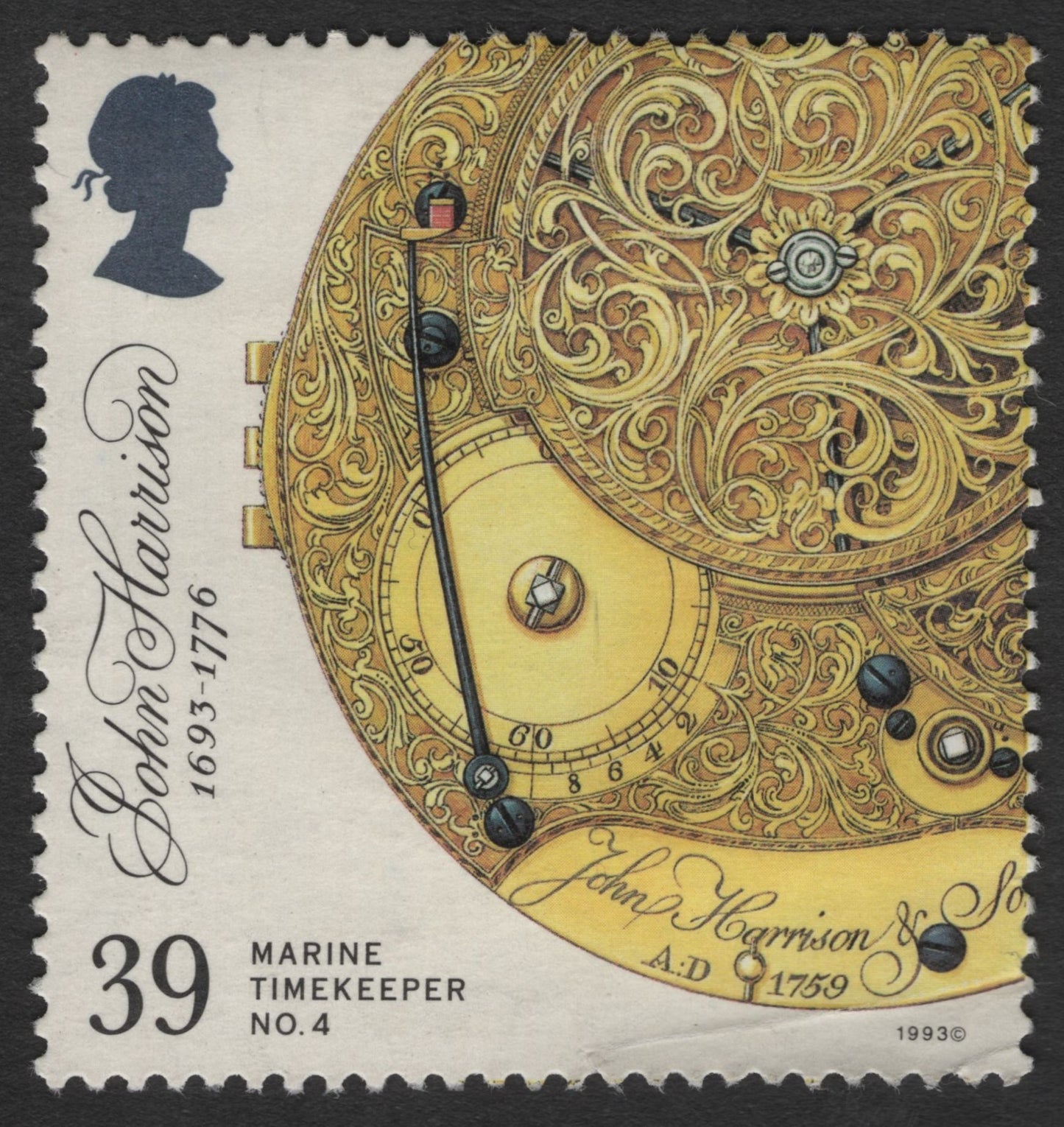 SCG11896 - John Harrison Marine Timekeeper No. 4 – Great Britain 1993