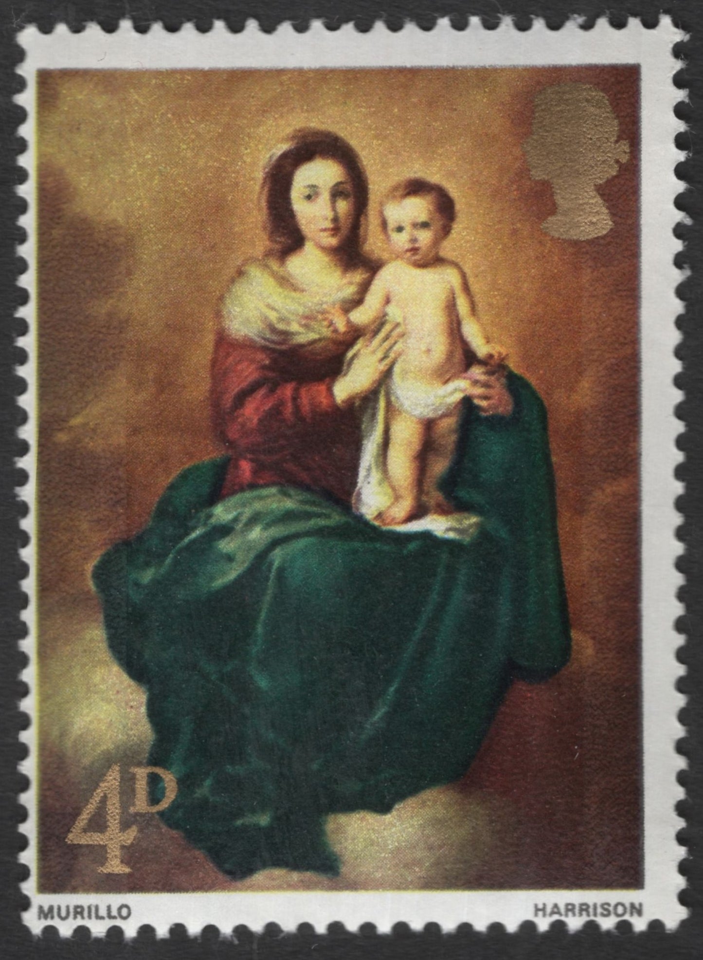 SCG11898 - Murillo – Madonna and Child (4d Art Issue)