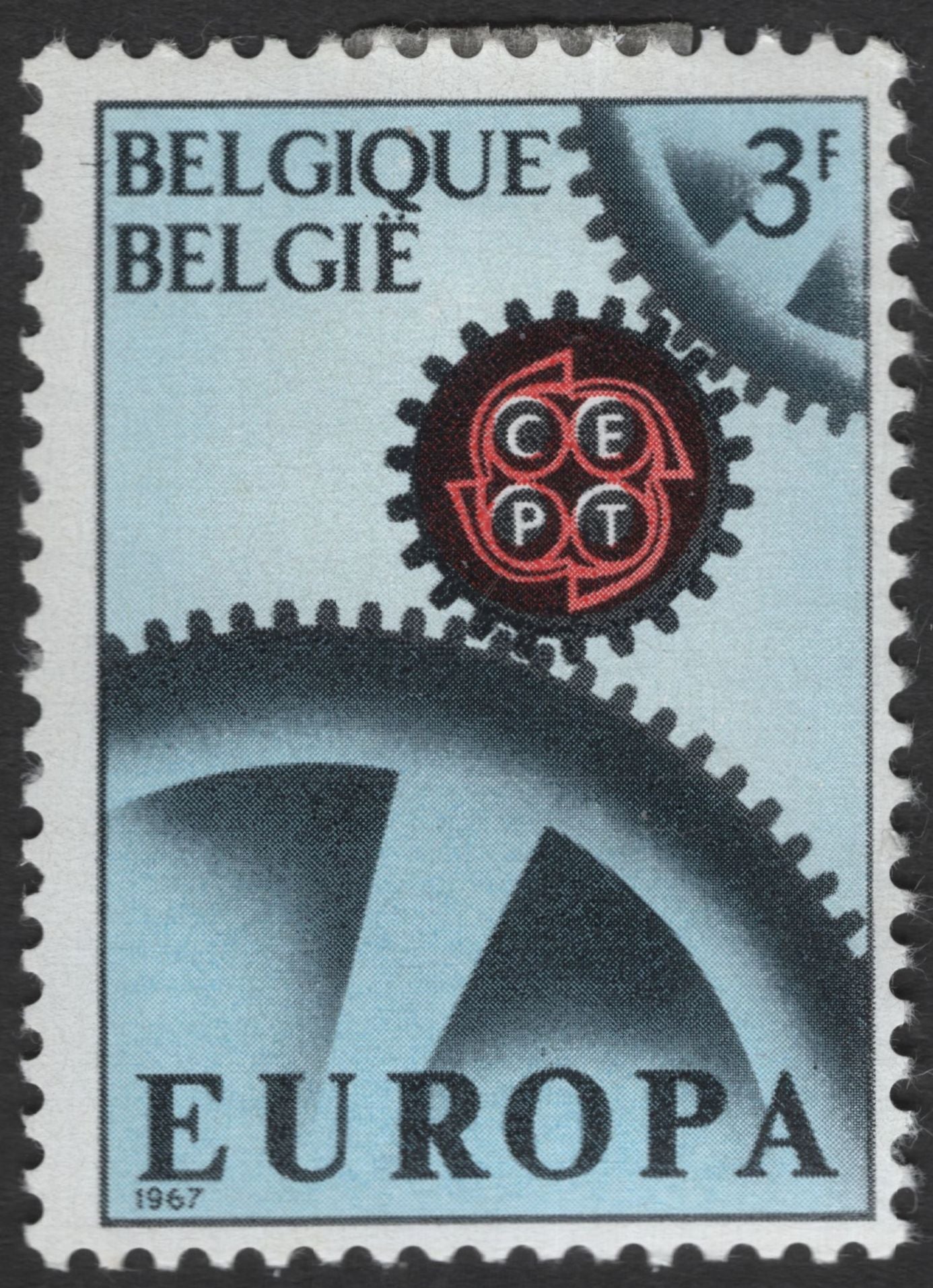 SCG11889 - Belgium 1967 Europa (CEPT) – European Cooperation Through Technology