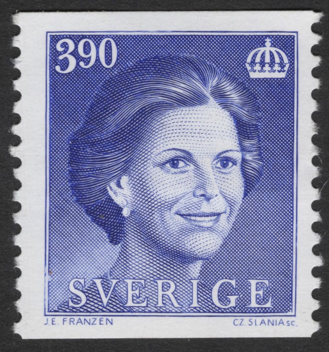 SCG11890 - Sweden Royal Portrait Definitive Series – King Carl XVI Gustaf & Queen Silvia (Multi-Value Set)