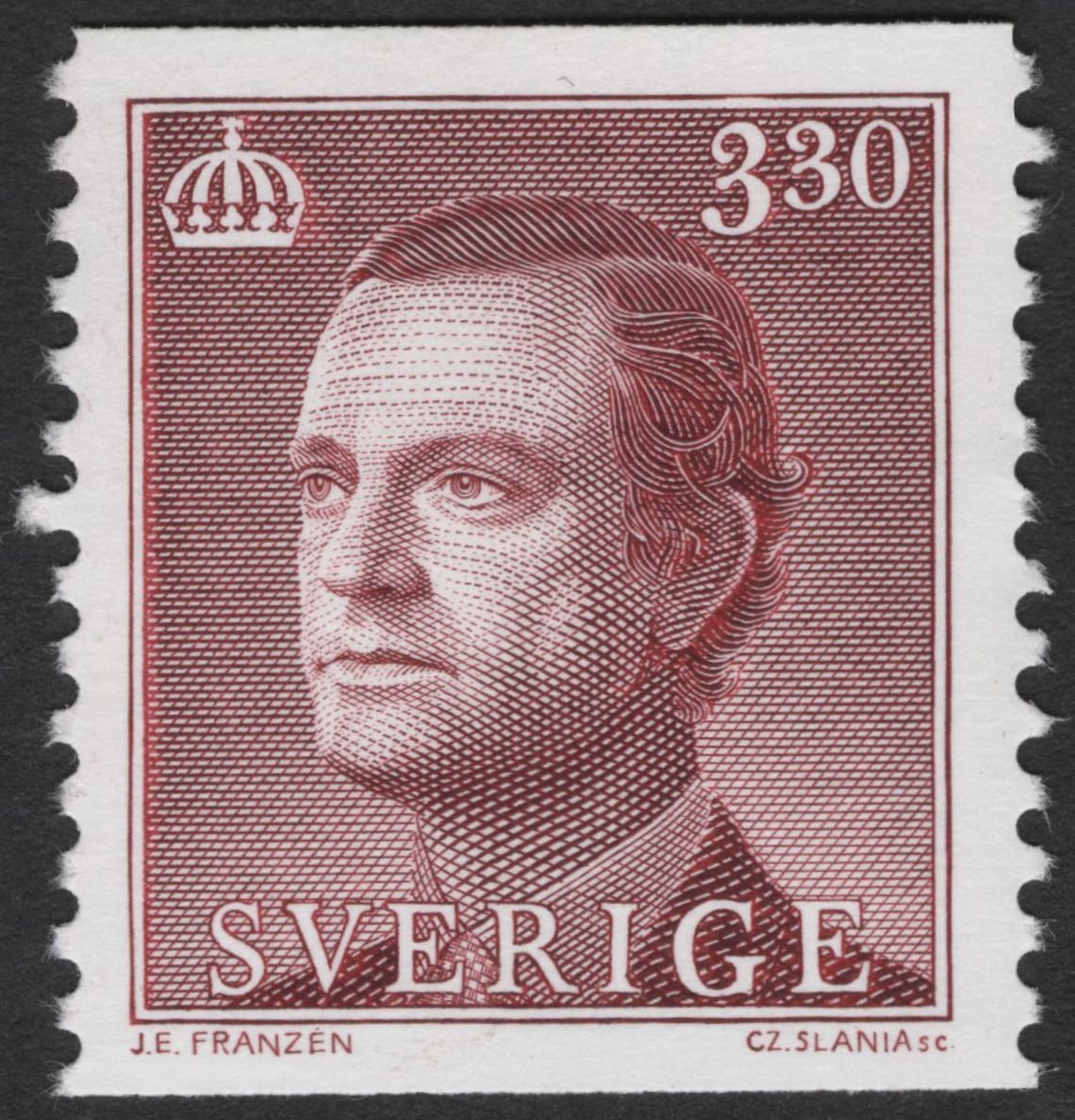 SCG11890 - Sweden Royal Portrait Definitive Series – King Carl XVI Gustaf & Queen Silvia (Multi-Value Set)