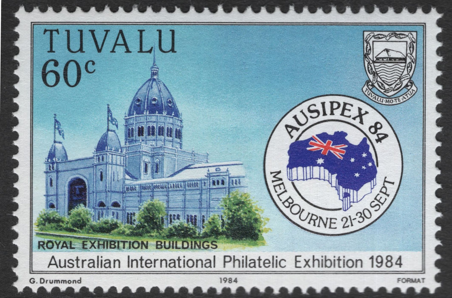 SCG11881 - Tuvalu 1984 AUSIPEX ’84 Philatelic Exhibition Commemorative Set