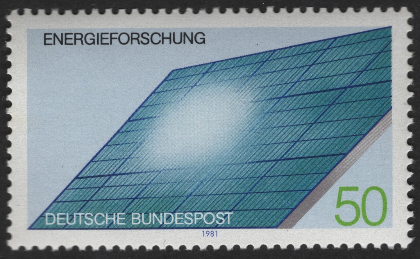 SCG13061 - Germany 1981 – Energy Research (Solar Panel) 50 Pfennig