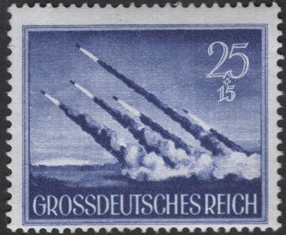 SCG11877 - Germany (Grossdeutsches Reich) 1944 Military Wartime Propaganda Stamp Set (3 Values)