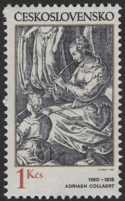 SCG11874 - Czechoslovakia 1982 – European Master Engravers Commemorative Set