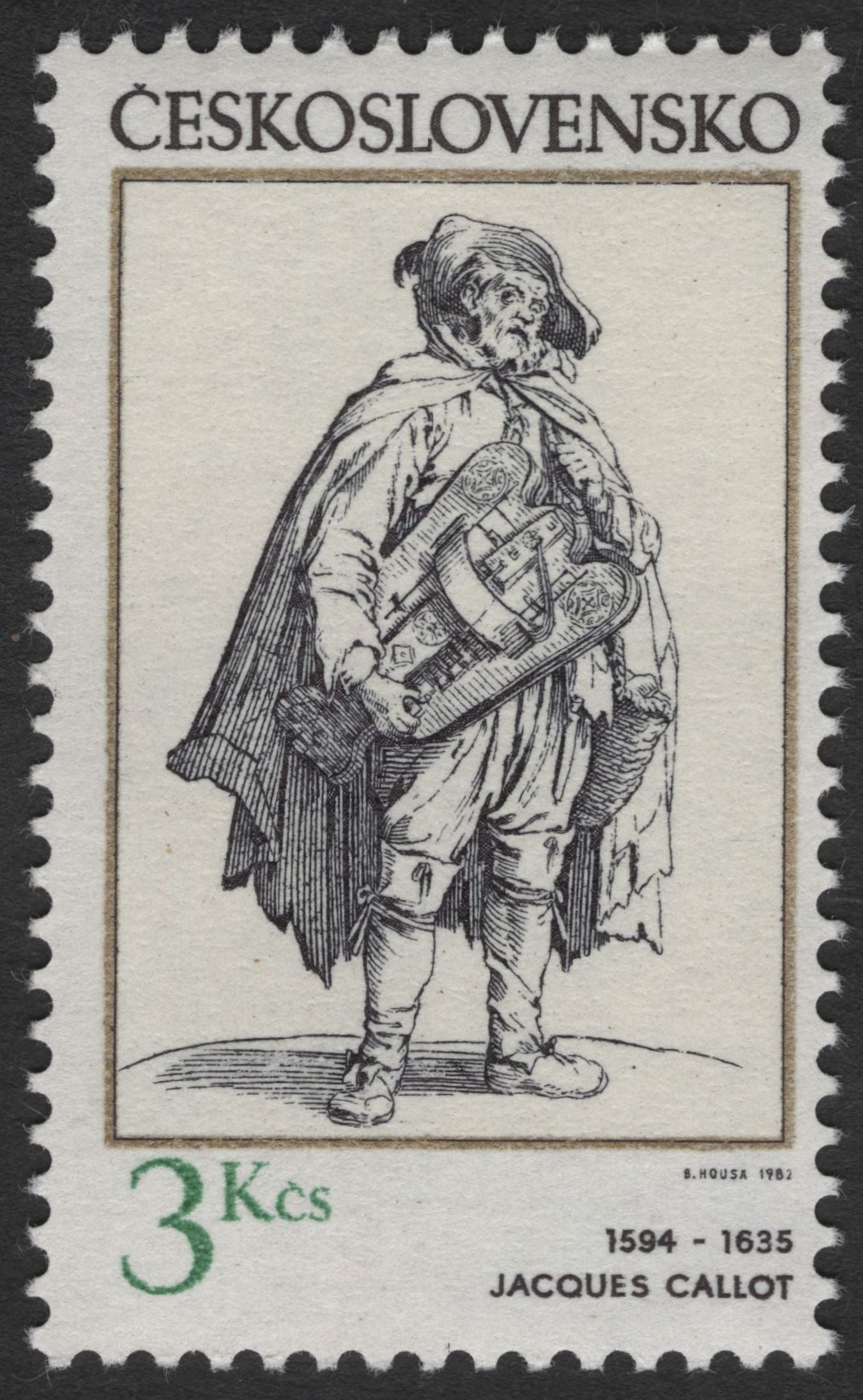 SCG11874 - Czechoslovakia 1982 – European Master Engravers Commemorative Set