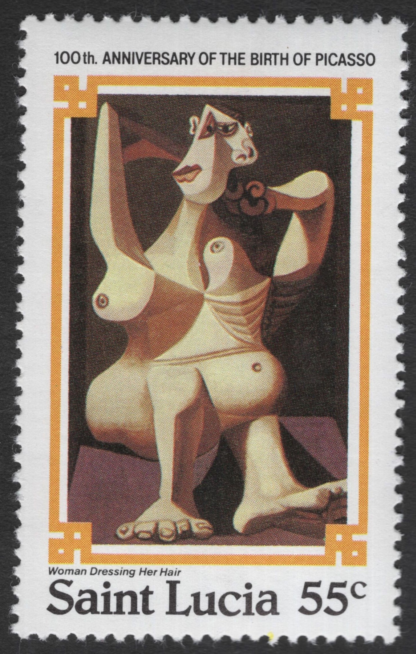 SCG11875 - Saint Lucia 1981 – 100th Anniversary of Pablo Picasso (Selected Designs)