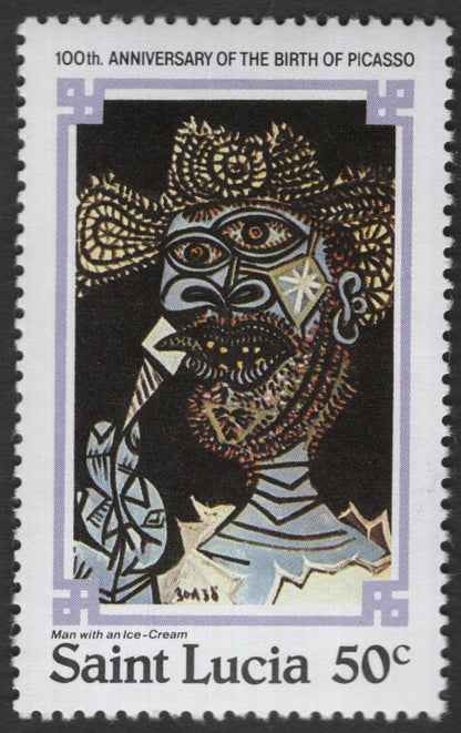 SCG11875 - Saint Lucia 1981 – 100th Anniversary of Pablo Picasso (Selected Designs)