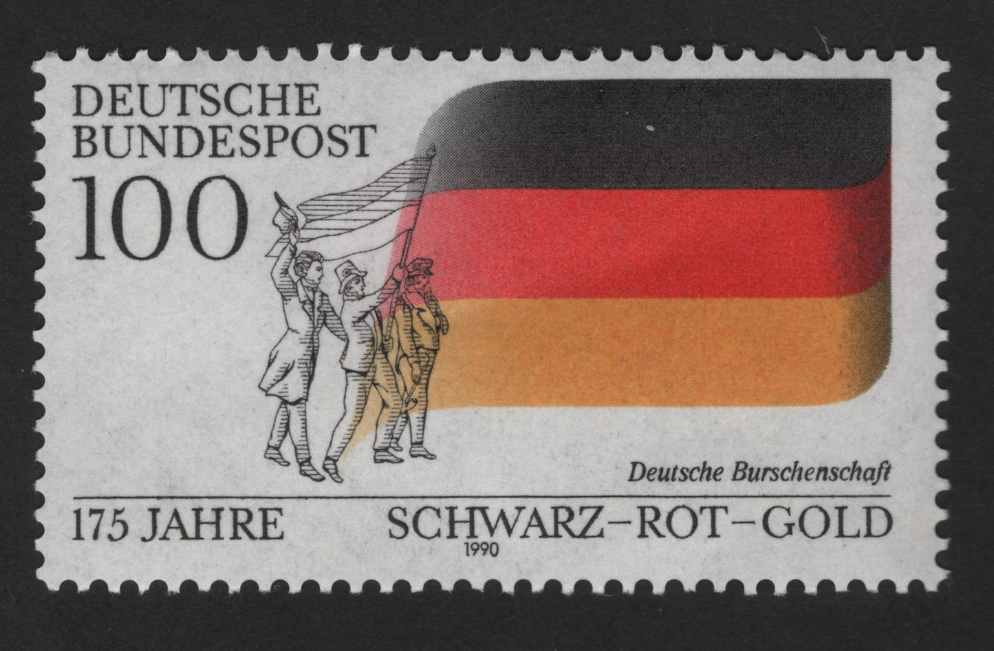 SCG13182 - Germany 1990 – 175 Years of Schwarz-Rot-Gold (German National Colors)