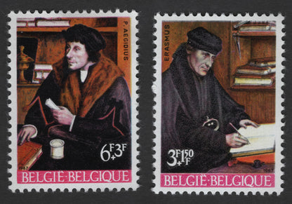 SCG11912 - Belgium 1967 Renaissance Humanists – Erasmus & Peter Aegidius Pair