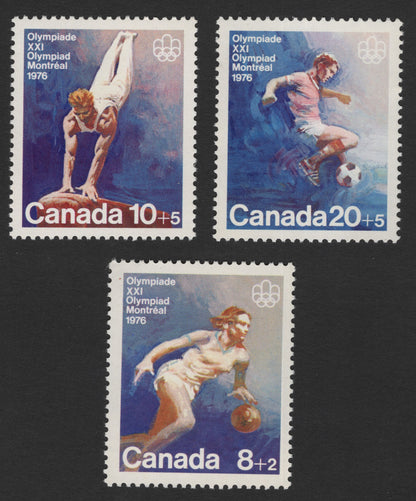 SCG11816 - Canada – XXI Olympic Games Montreal 1976 Semi-Postal Sports Set