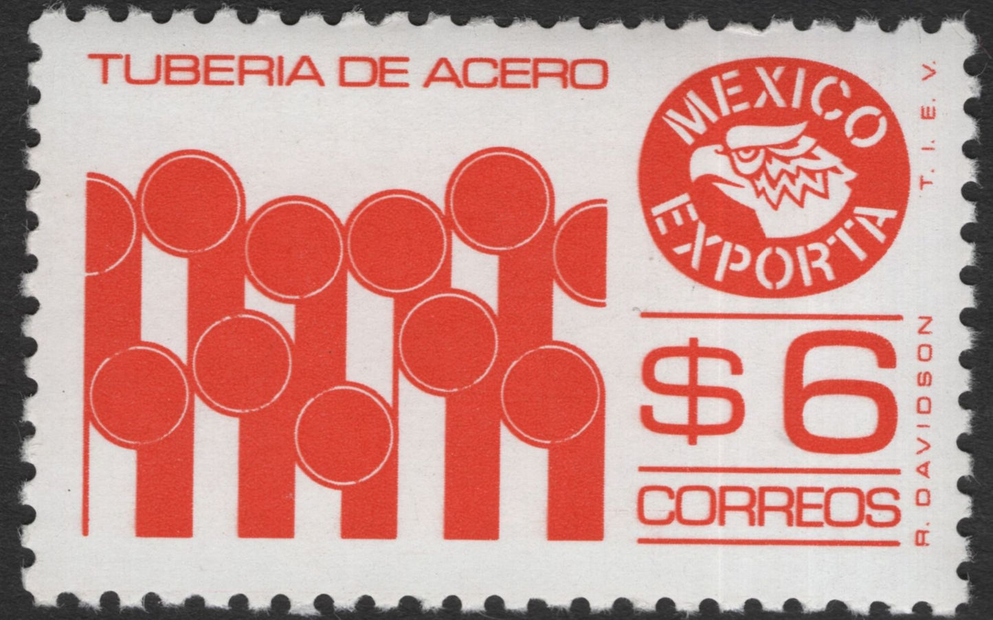 SCG11812 - Mexico “Mexico Exporta” Industrial Products Definitive Set (Coffee, Chemicals, Steel Pipes)