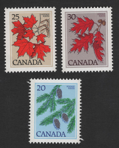 SCG11814 - Canada 1977–1979 Maple Leaves & Spruce Cones Definitive Stamps