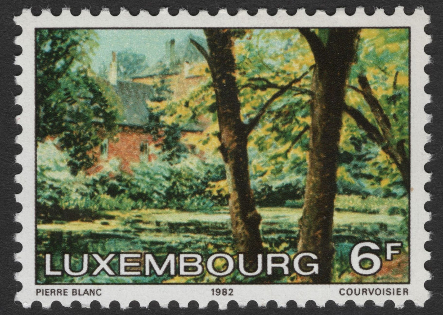 SCG11825 - Luxembourg 1982 Landscape Paintings Definitive Art Set