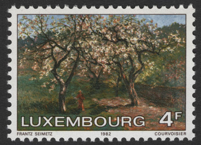 SCG11825 - Luxembourg 1982 Landscape Paintings Definitive Art Set