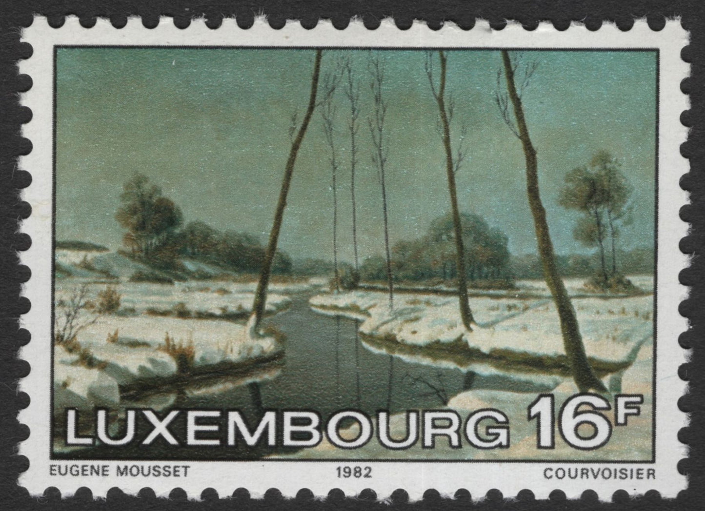 SCG11825 - Luxembourg 1982 Landscape Paintings Definitive Art Set