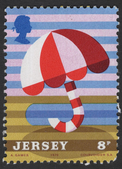 SCG11826 - Jersey 1975 “A-Games” Tourism Stamp Set (12p, 10p, 8p)