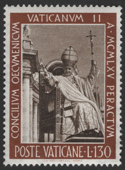 SCG11830 - Vatican City 1965 Second Vatican Council Commemorative Set