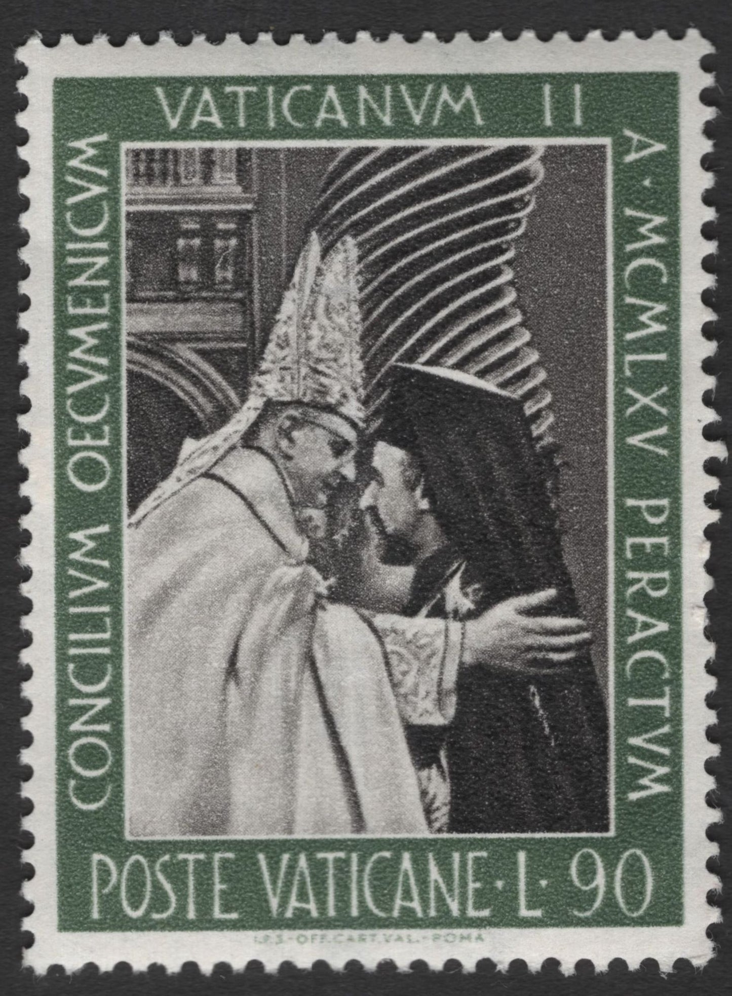 SCG11830 - Vatican City 1965 Second Vatican Council Commemorative Set