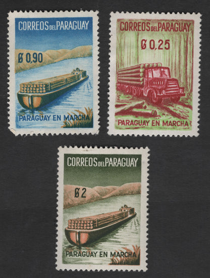 SCG11976 - Paraguay – “Paraguay en Marcha” Industrial Development Timber Transport Set