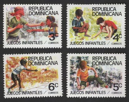SCG11989 - Dominican Republic – Juegos Infantiles (Children’s Games) Definitive Set