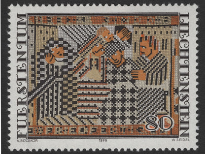 SCG11973 - Liechtenstein 1979 Traditional Textile Art Series (Set of 3)