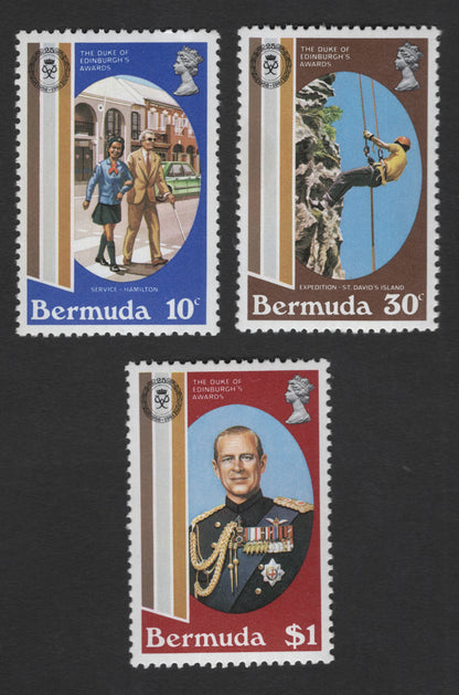 SCG11974 - Bermuda – Duke of Edinburgh’s Awards Silver Jubilee Set (Service & Expedition Themes)