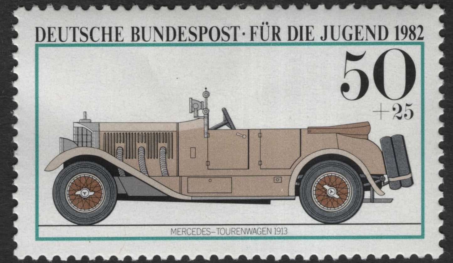 SCG11969 - Germany “For the Youth” Historic Transport Semi-Postal Set (1982–1983)