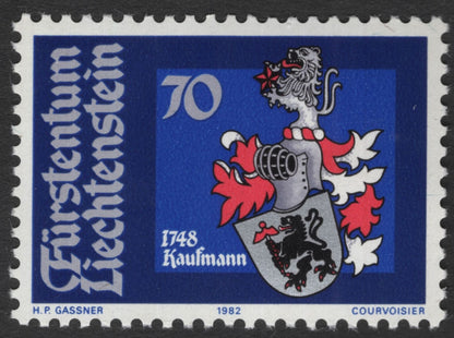 SCG11970 - Liechtenstein 1982 Historic Family Coats of Arms (Complete Set)