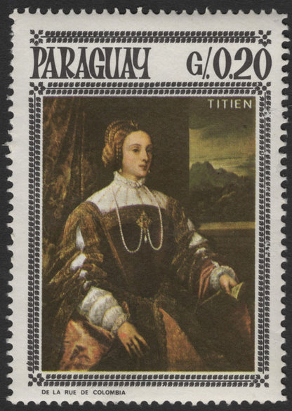 SCG11971 - Paraguay Classical European Masterpieces Stamp Set