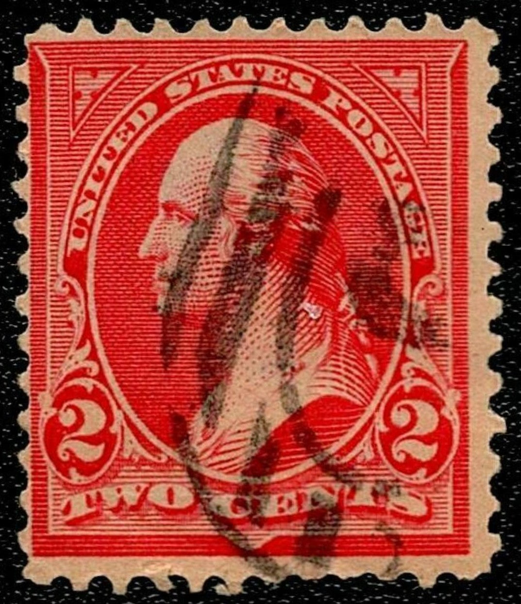 SCG1624 - United States – 2¢ Washington Red (Used)