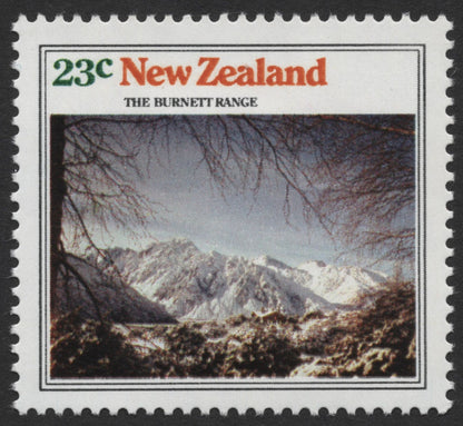 SCG467 - New Zealand Mountain Landscapes Stamp Set – Mt Sefton & Burnett Range