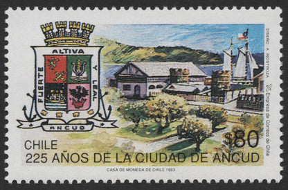 SCG484 - Chile 1993 Stamps – Historic City Anniversaries Set