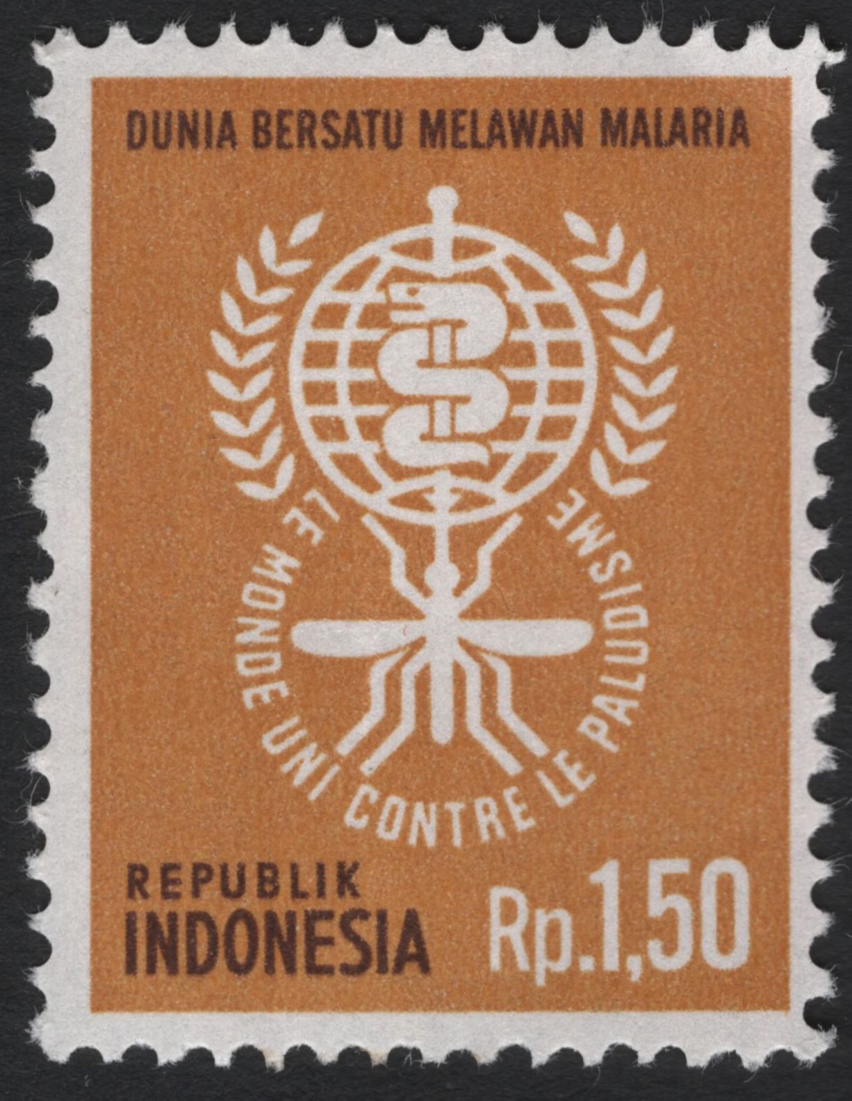 SCG8124 - Indonesia 1962 “The World United Against Malaria” Issue