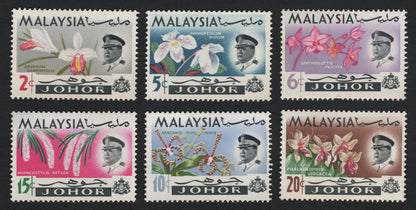 SCG8125 - Malaysia – Johor Orchid Definitive Series (1960s)