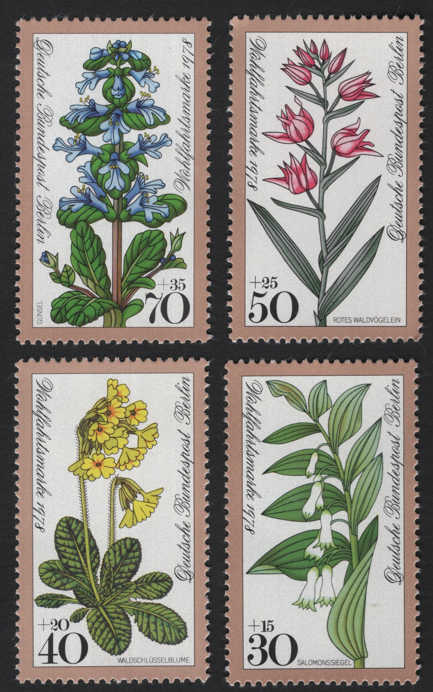 SCG8126 - West Berlin 1978 Welfare Series – Forest Flowers