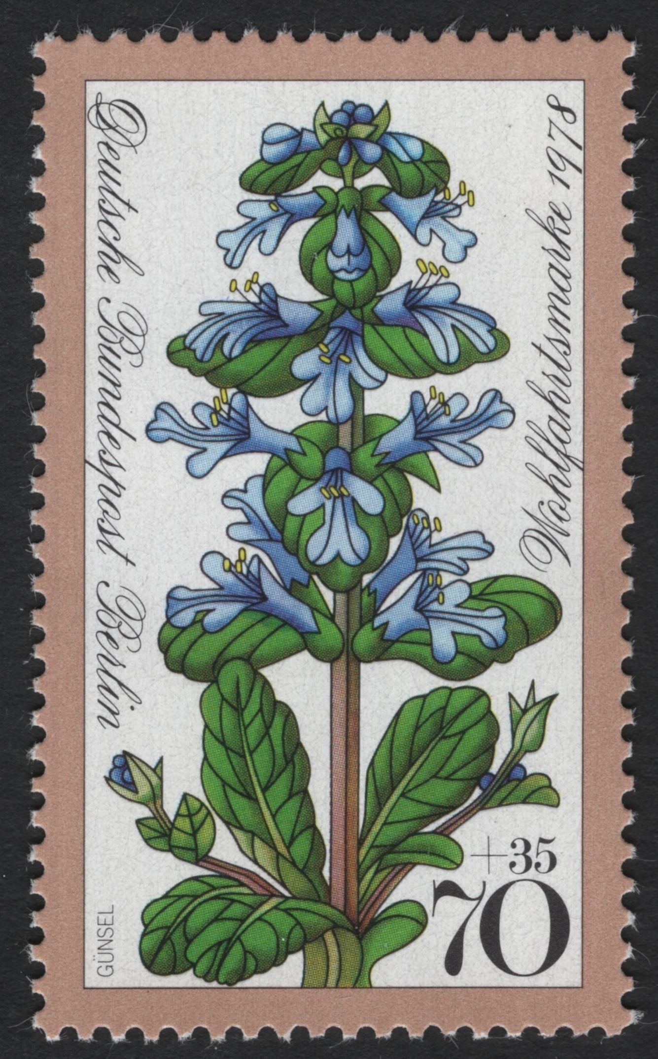 SCG8126 - West Berlin 1978 Welfare Series – Forest Flowers