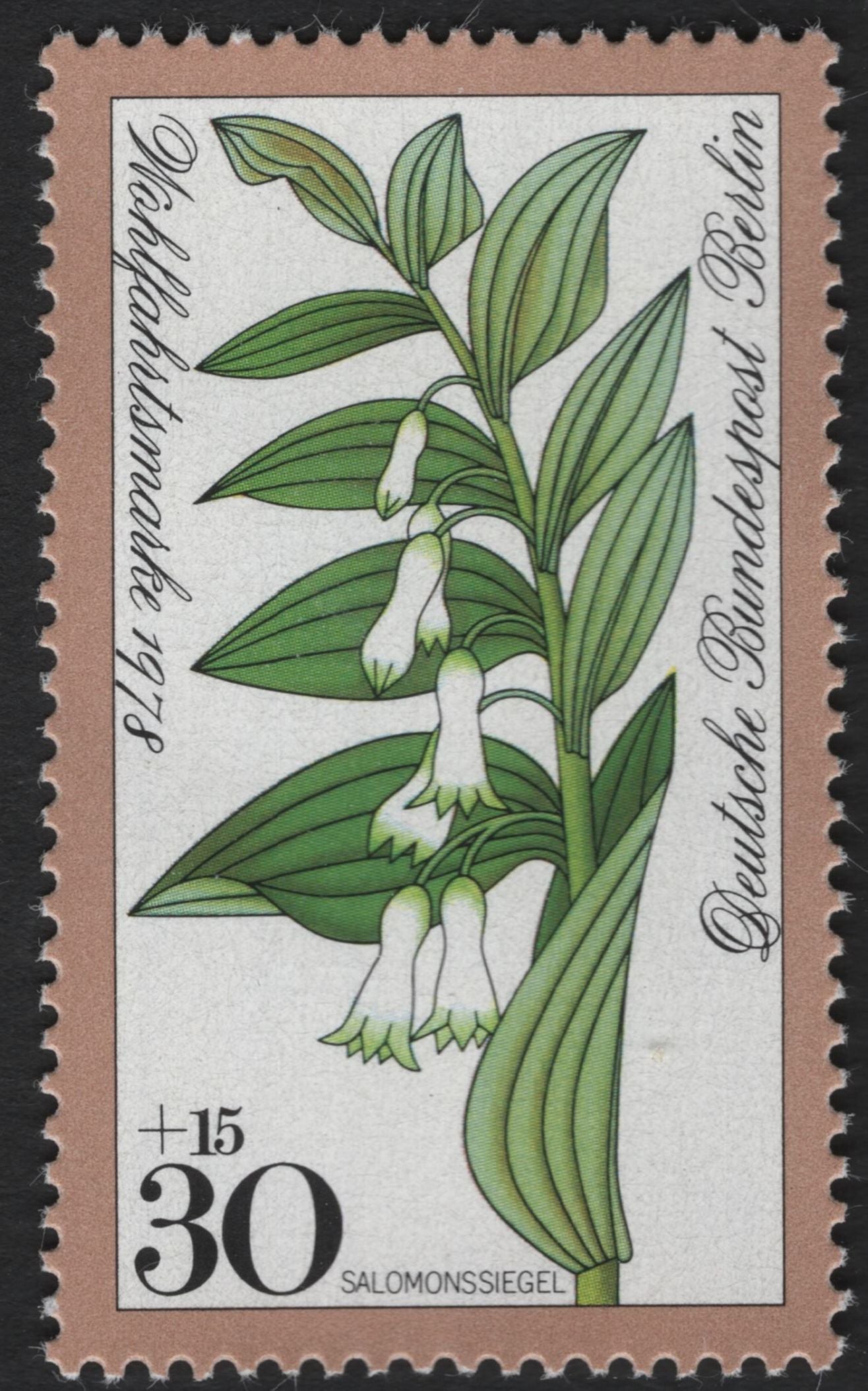 SCG8126 - West Berlin 1978 Welfare Series – Forest Flowers