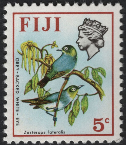 SCG8121 - Fiji 1960s Definitives – Flora and Fauna Series